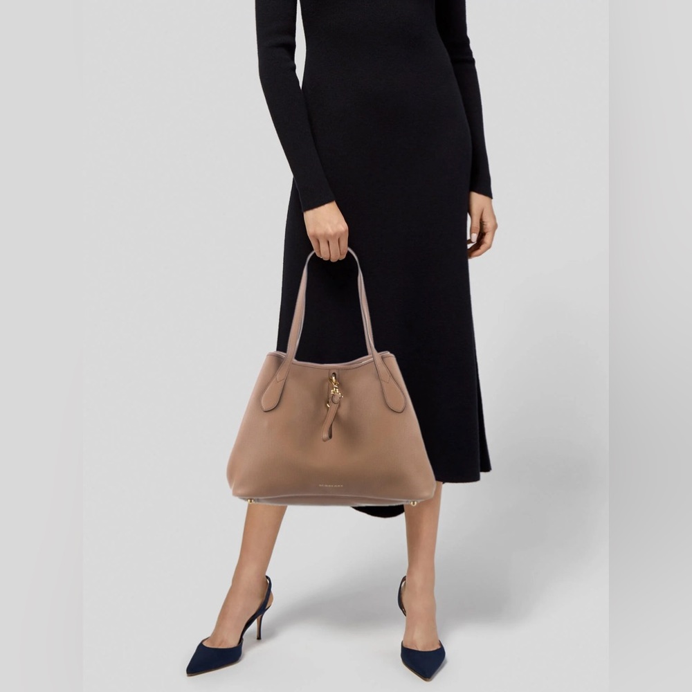 Burberry Honeybrook Derby Medium Leather Tote